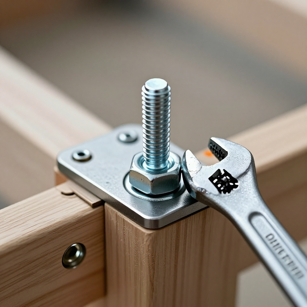 Tighten all bolts and screws