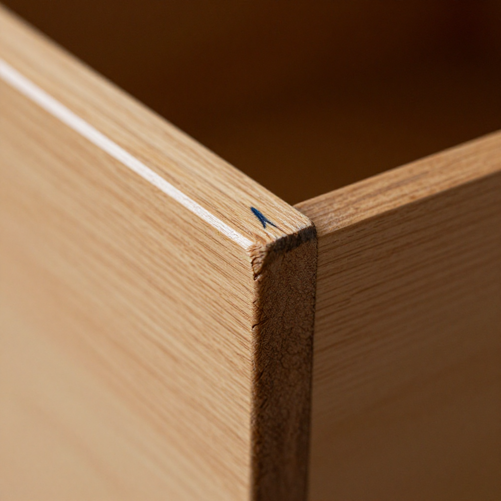 Empty the drawer and inspect tight spots